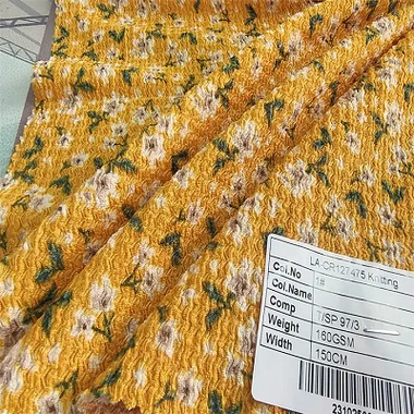 মুদ্রিত Pleated ফ্যাব্রিক