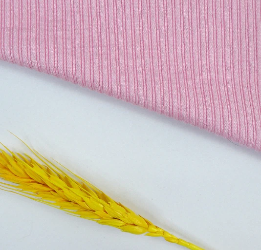 Spandex Solid Rib Knit Fabrics manufacturers