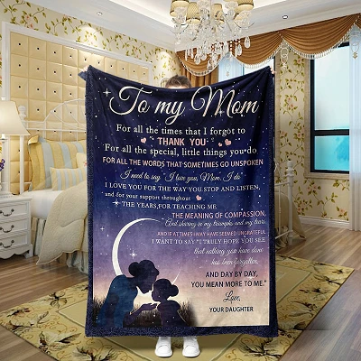 Custom Logo Blanket